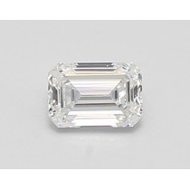 Lab Created 0.58 Carat D-VVS1 Emerald Cut Diamond Lab Created 0.58 Carat D-VVS1 Emerald Cut Diamond