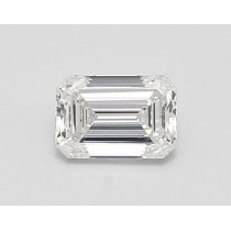 Lab Created 0.65 Carat D-VVS2 Emerald Cut Diamond