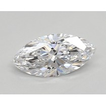 Lab Created 0.55 Carat D-VS1 Marquise Cut Diamond