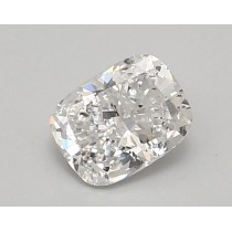 Lab Created 0.84 Carat D-VS1 Cushion Cut Diamond