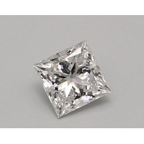 Lab Created 0.53 Carat E-VVS1 Princess Cut Diamond