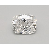 Lab Created 0.55 Carat D-VS1 Cushion Cut Diamond