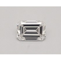 Lab Created 0.45 Carat E-VVS2 Emerald Cut Diamond Lab Created 0.45 Carat E-VVS2 Emerald Cut Diamond