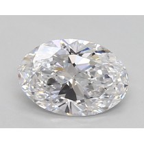 Lab Created 0.79 Carat D-VS1 Oval Diamond Lab Created 0.79 Carat D-VS1 Oval Diamond
