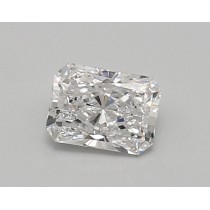 Lab Created 0.56 Carat D-SI1 Radiant Cut Diamond