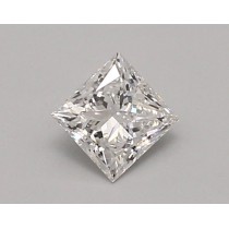 Lab Created 0.52 Carat D-VVS1 Princess Cut Diamond
