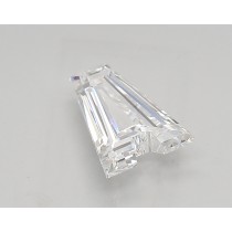 Lab Created 0.92 Carat D-VVS2 Asscher Cut Diamond