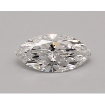 Lab Created 0.48 Carat D-VS1 Marquise Cut Diamond
