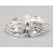 Lab Created 0.83 Carat D-VS1 Marquise Cut Diamond