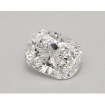 Lab Created 0.60 Carat D-VS1 Cushion Cut Diamond