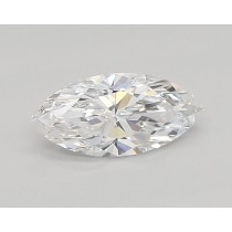 Lab Created 0.45 Carat D-VS1 Marquise Cut Diamond