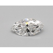 Lab Created 0.35 Carat D-VS2 Marquise Cut Diamond