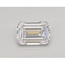 Lab Created 0.54 Carat D-VVS2 Emerald Cut Diamond