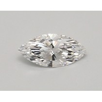 Lab Created 0.55 Carat D-VS1 Marquise Cut Diamond