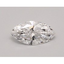 Lab Created 0.65 Carat D-VS1 Marquise Cut Diamond