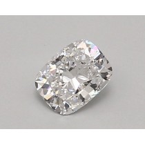 Lab Created 0.57 Carat D-VS1 Cushion Cut Diamond