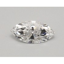Lab Created 0.43 Carat D-VS1 Marquise Cut Diamond