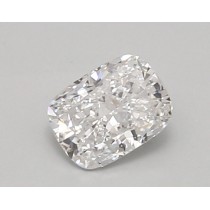 Lab Created 0.75 Carat D-VS1 Cushion Cut Diamond