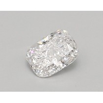 Lab Created 0.46 Carat D-VS1 Cushion Cut Diamond