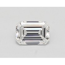 Lab Created 0.63 Carat D-VS1 Emerald Cut Diamond