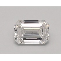 Lab Created 0.77 Carat E-VS2 Emerald Cut Diamond