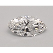 Lab Created 0.55 Carat D-VS1 Marquise Cut Diamond