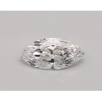 Lab Created 0.30 Carat D-VVS2 Marquise Cut Diamond
