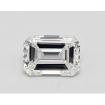 Lab Created 0.80 Carat D-VVS1 Emerald Cut Diamond