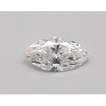 Lab Created 0.32 Carat D-VVS1 Marquise Cut Diamond