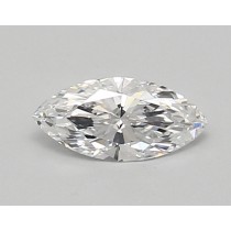 Lab Created 0.55 Carat D-VS1 Marquise Cut Diamond