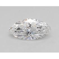 Lab Created 0.33 Carat D-VS1 Marquise Cut Diamond
