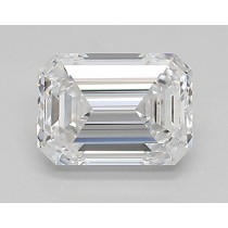 Lab Created 0.61 Carat D-VVS2 Emerald Cut Diamond