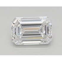 Lab Created 0.93 Carat D-VS1 Emerald Cut Diamond