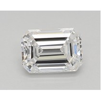 Lab Created 0.61 Carat D-VVS2 Emerald Cut Diamond