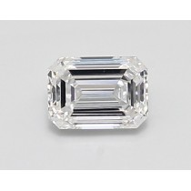 Lab Created 0.72 Carat D-VVS2 Emerald Cut Diamond