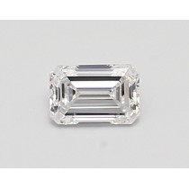 Lab Created 0.49 Carat D-VVS1 Emerald Cut Diamond