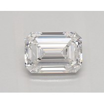 Lab Created 0.70 Carat D-VVS1 Emerald Cut Diamond