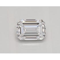 Lab Created 0.47 Carat D-VVS1 Emerald Cut Diamond