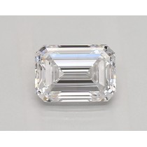 Lab Created 0.69 Carat D-VS1 Emerald Cut Diamond