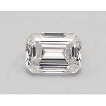 Lab Created 0.79 Carat D-VS1 Emerald Cut Diamond