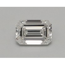 Lab Created 0.67 Carat D-VS1 Emerald Cut Diamond