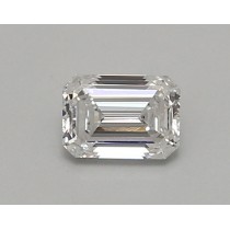 Lab Created 0.60 Carat D-VVS1 Emerald Cut Diamond
