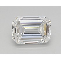 Lab Created 0.60 Carat D-VVS1 Emerald Cut Diamond