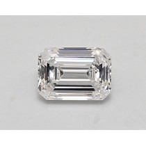Lab Created 0.62 Carat D-VVS1 Emerald Cut Diamond