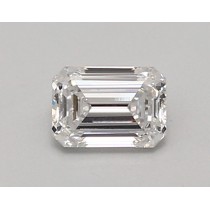 Lab Created 0.70 Carat D-VS1 Emerald Cut Diamond