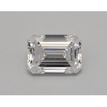 Lab Created 0.79 Carat D-VVS2 Emerald Cut Diamond