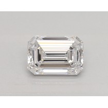 Lab Created 0.49 Carat D-VVS1 Emerald Cut Diamond