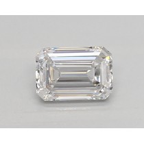 Lab Created 0.61 Carat D-IF Emerald Cut Diamond
