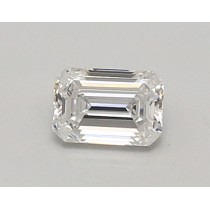 Lab Created 0.61 Carat D-VVS1 Emerald Cut Diamond