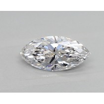 Lab Created 0.55 Carat D-VS1 Marquise Cut Diamond